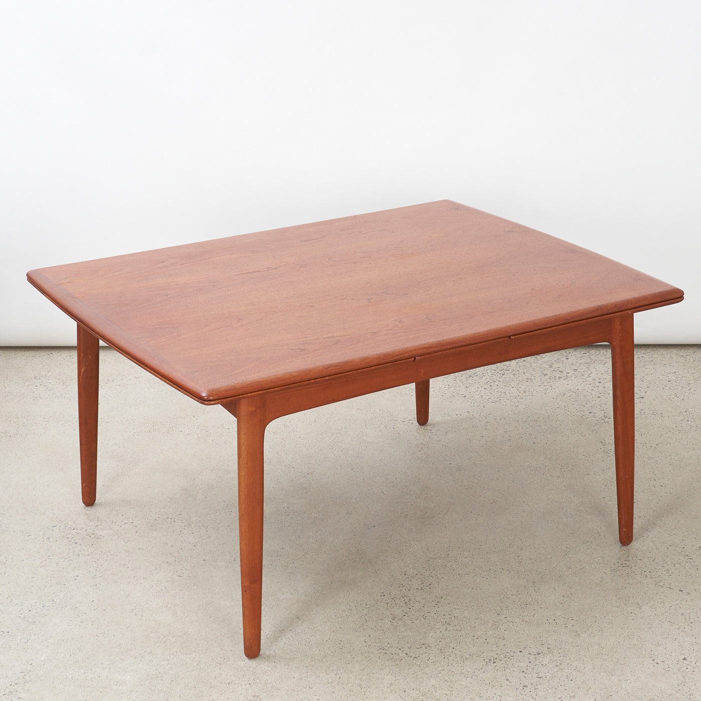 Teak Draw-Leaf Dining Table, Denmark
