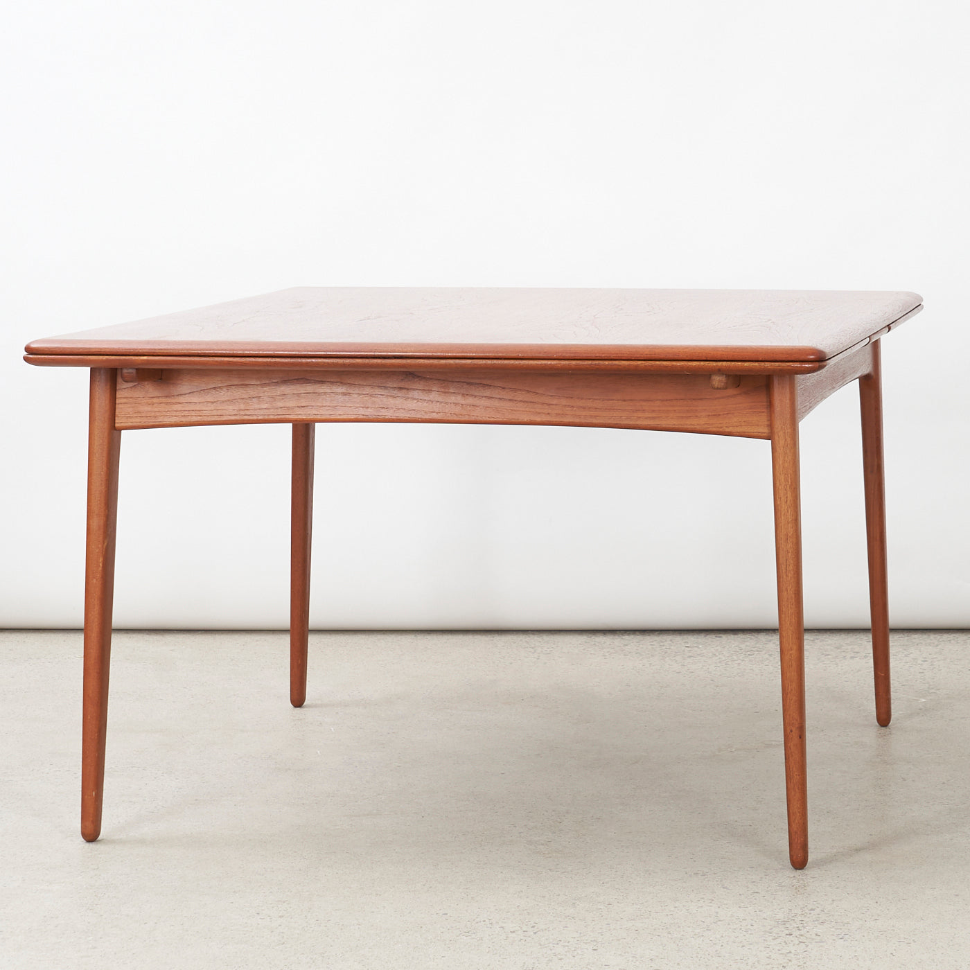 Teak Draw-Leaf Dining Table, Denmark