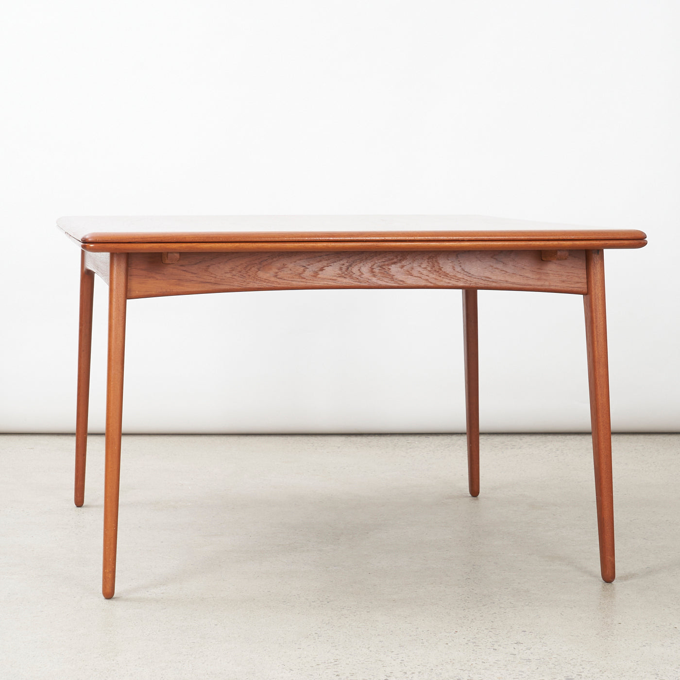 Teak Draw-Leaf Dining Table, Denmark