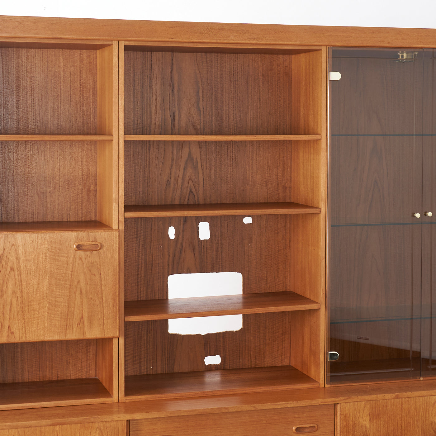 Teak Wall Unit