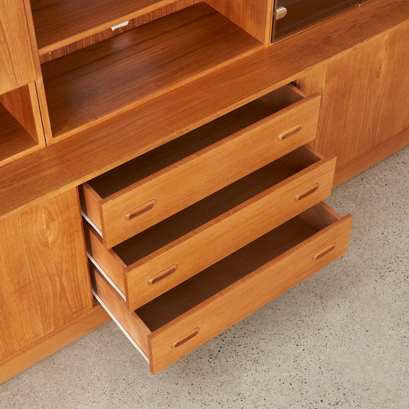 Teak Wall Unit