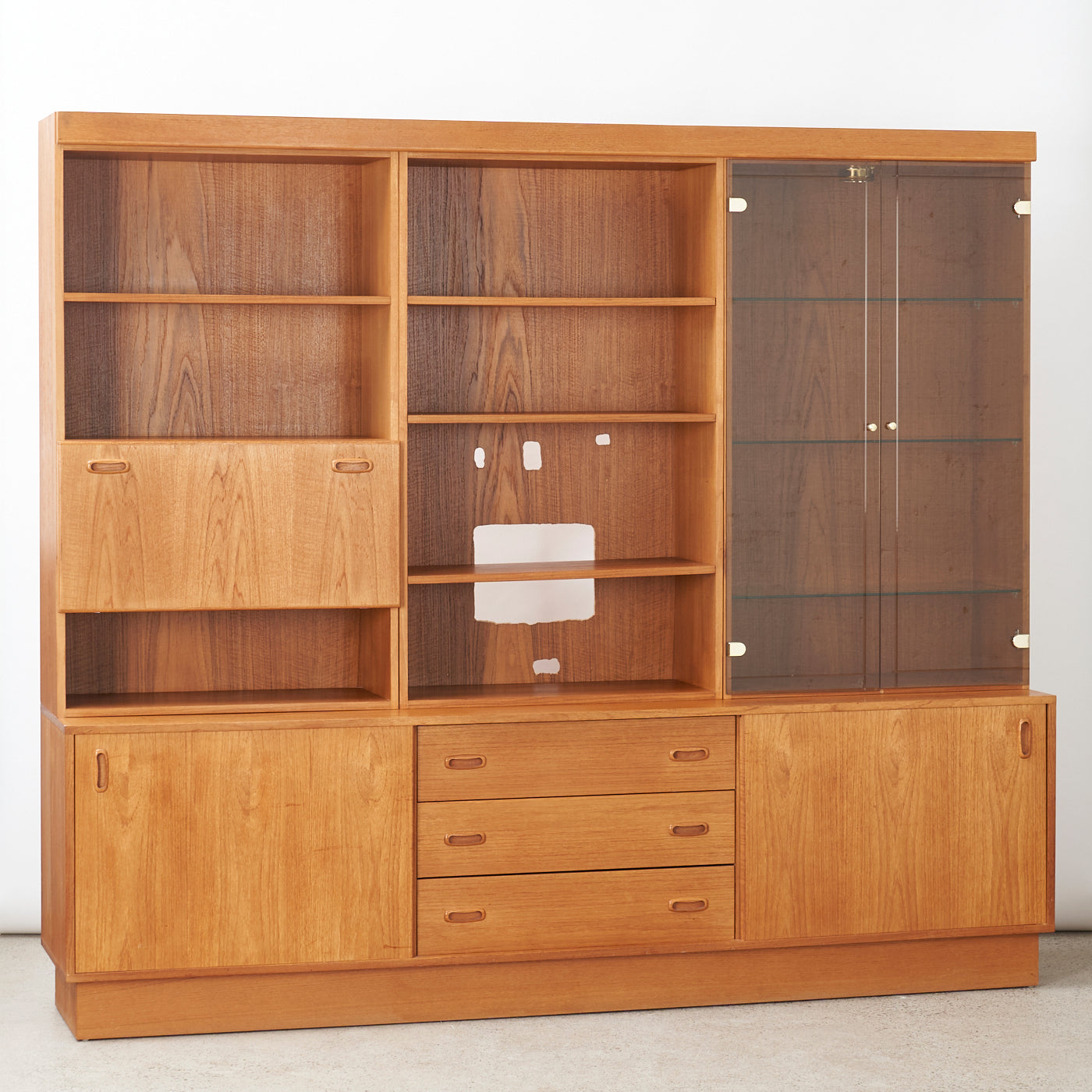 Teak Wall Unit