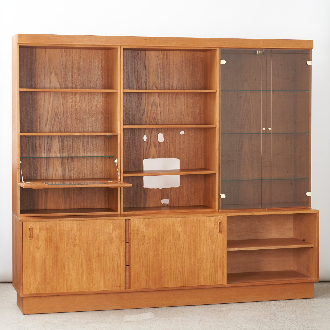 Teak Wall Unit