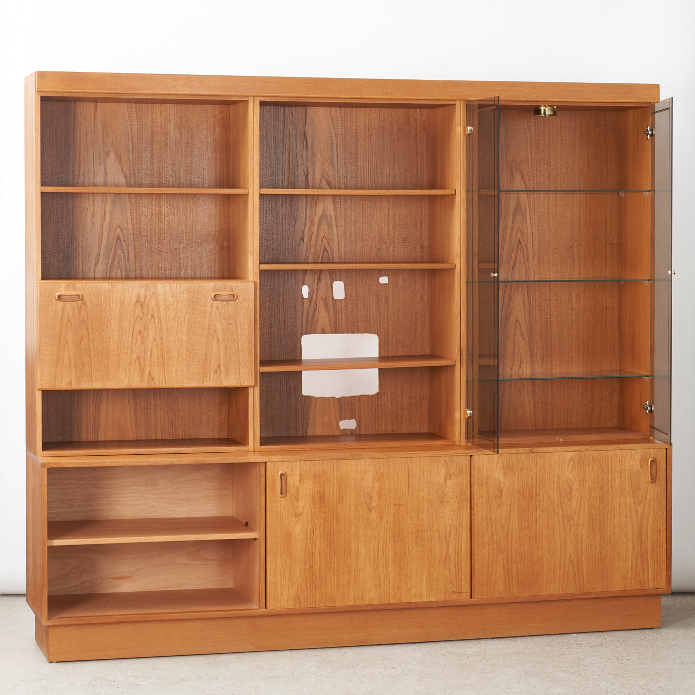 Teak Wall Unit