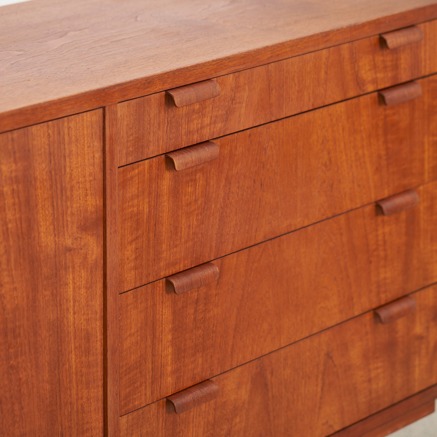 Compact Teak Sideboard by Carlo Jensen for Hundevad & Co., Denmark