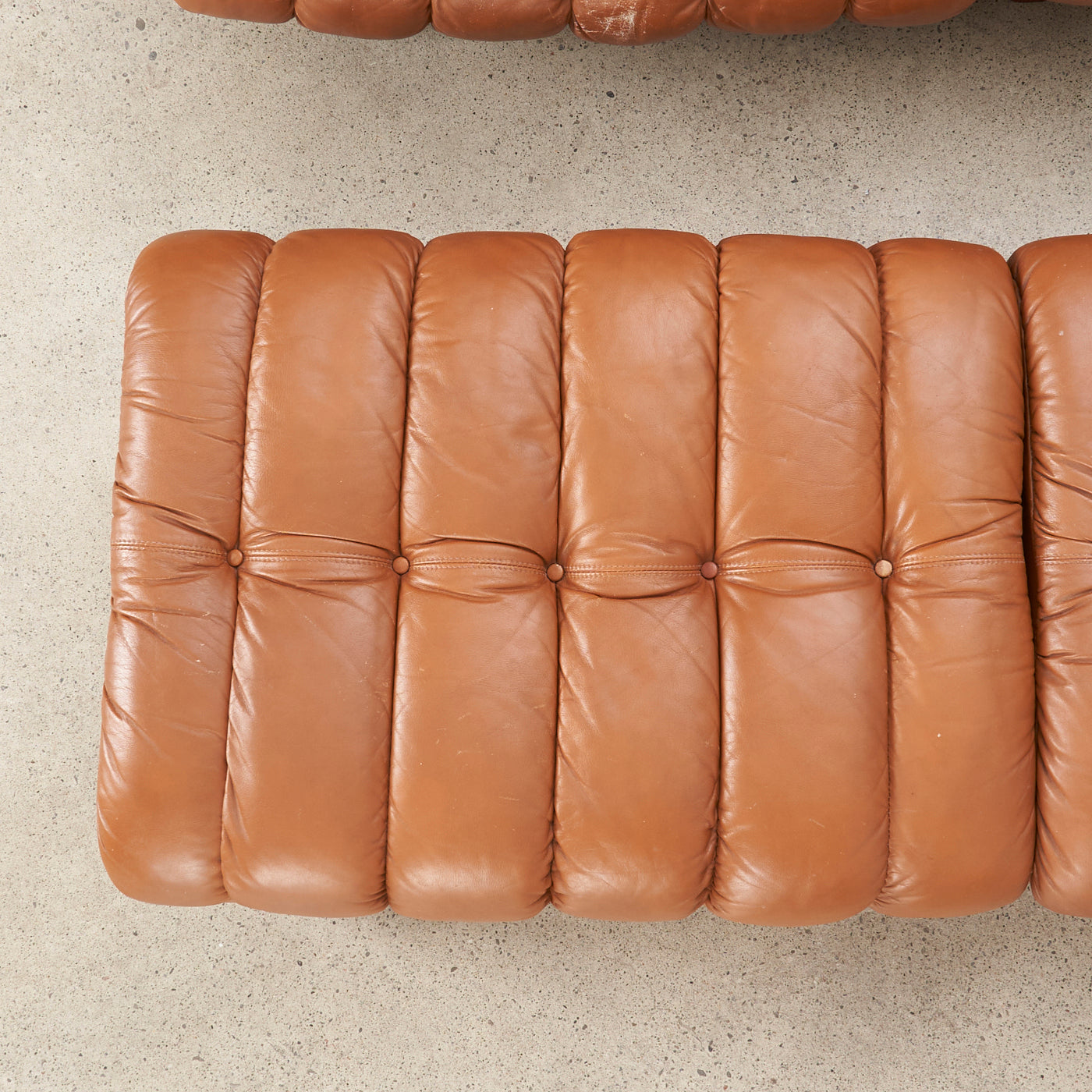 Vintage Leather Modular Sofa
