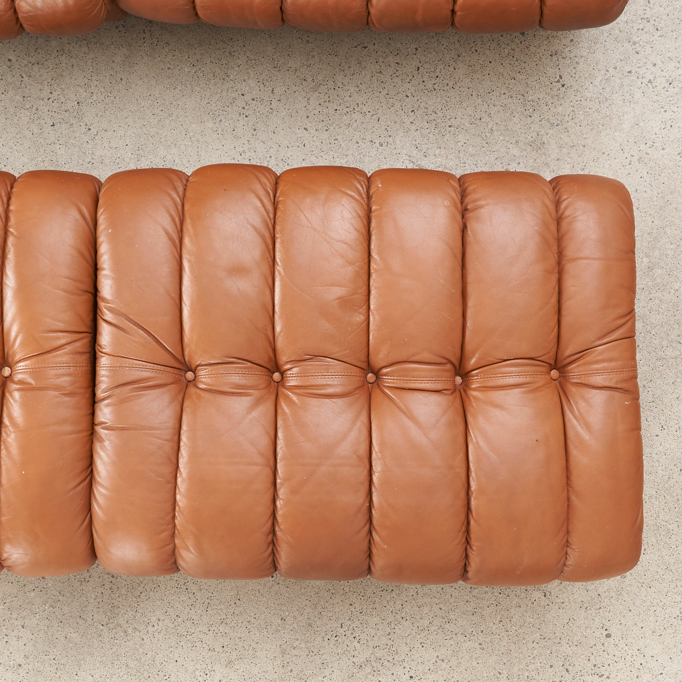 Vintage Leather Modular Sofa