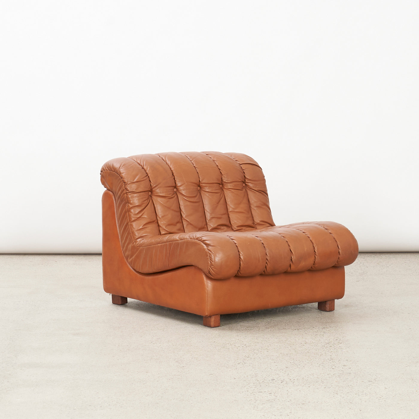 Vintage Leather Modular Sofa