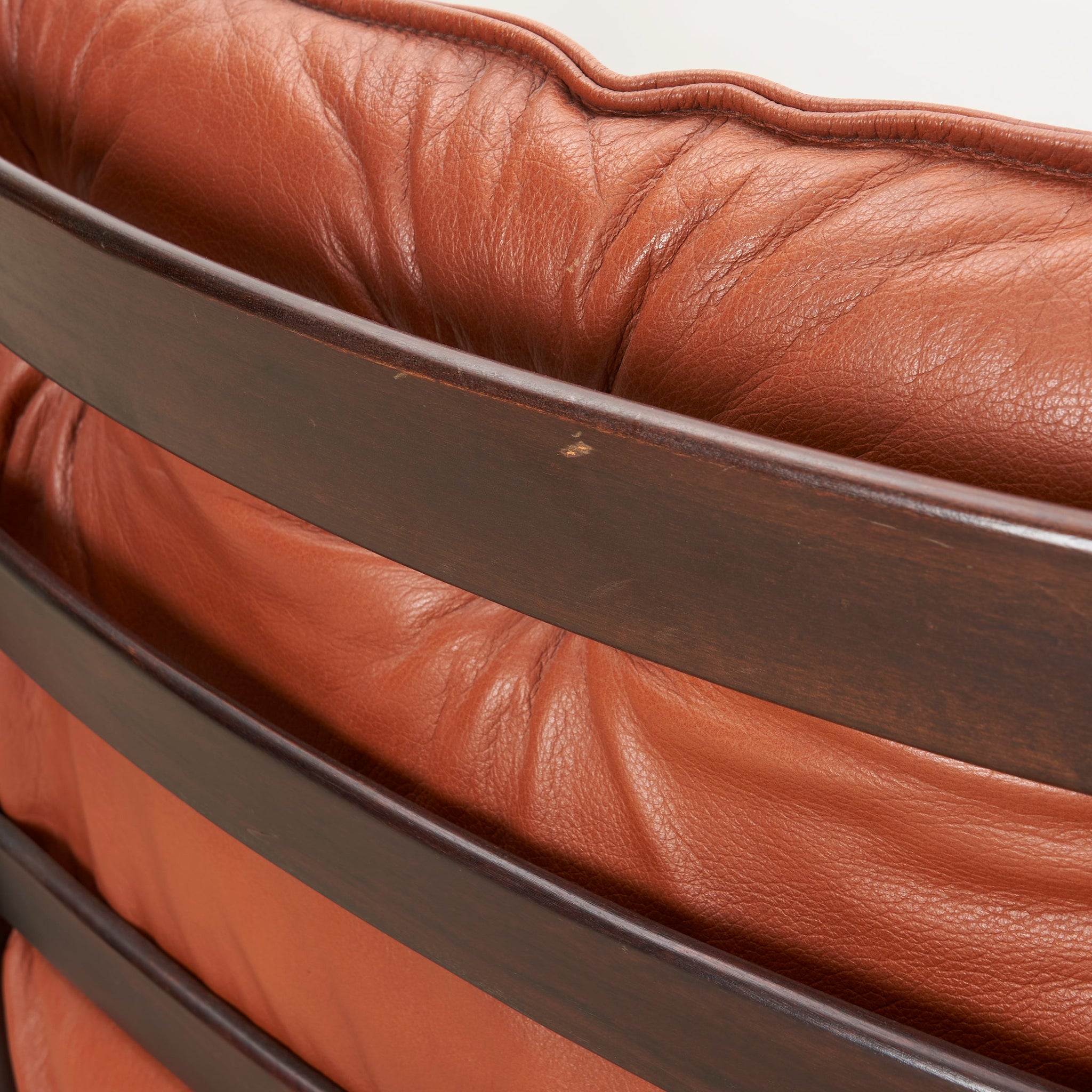 Leather 3 Seater Sofa by Sven Ellekaer for Coja