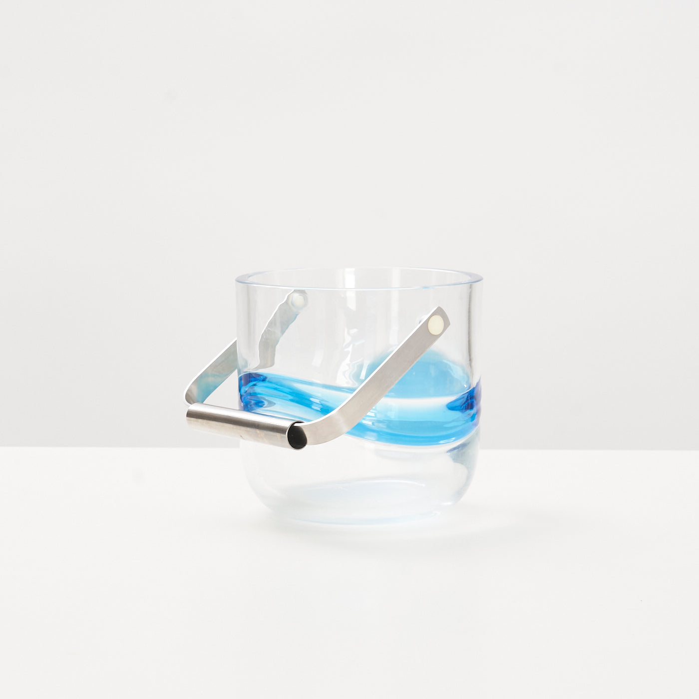 'Blue Hour' Ice Bucket & Glasses by Holmegaard, Denmark