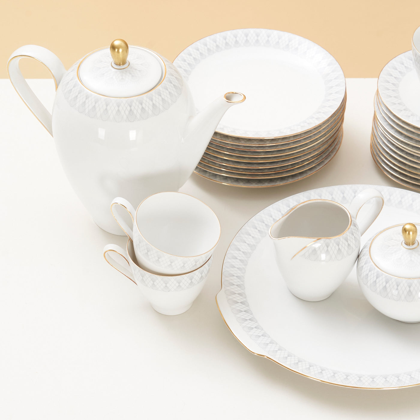 Porcelain 'Vohenstrauß Bavaria' Serving Set by Johann Seltmann, Germany