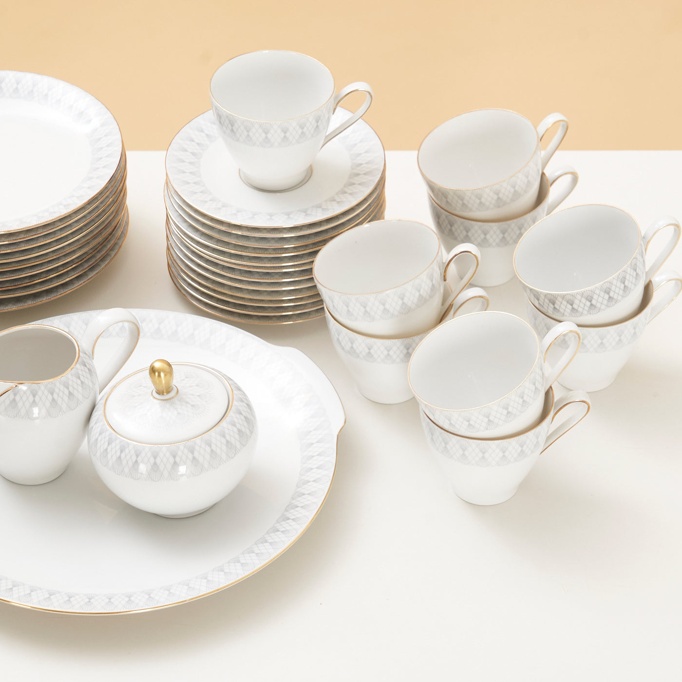 Porcelain 'Vohenstrauß Bavaria' Serving Set by Johann Seltmann, Germany