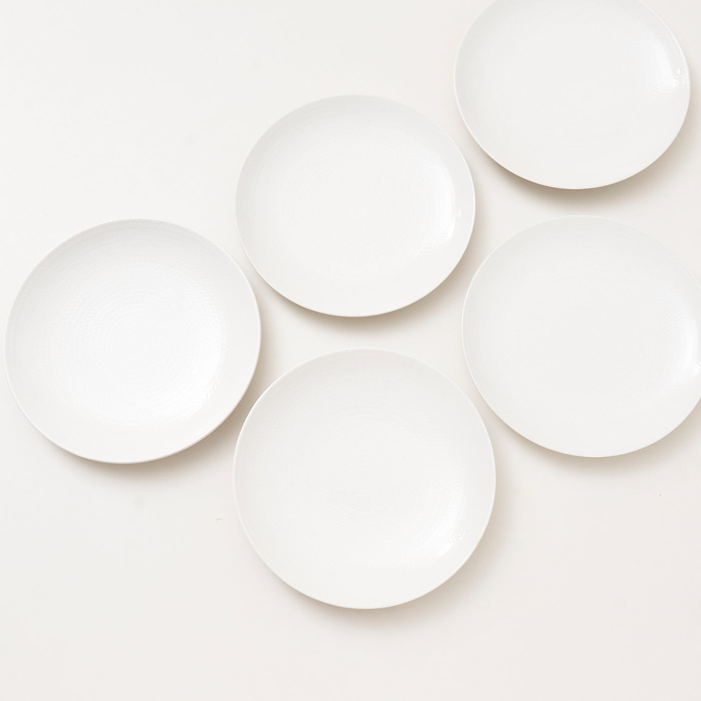 Set of 8 Ceramic 'Blue Fire' Dinner Plate by Hertha Bengtson for Rörstrand, Sweden