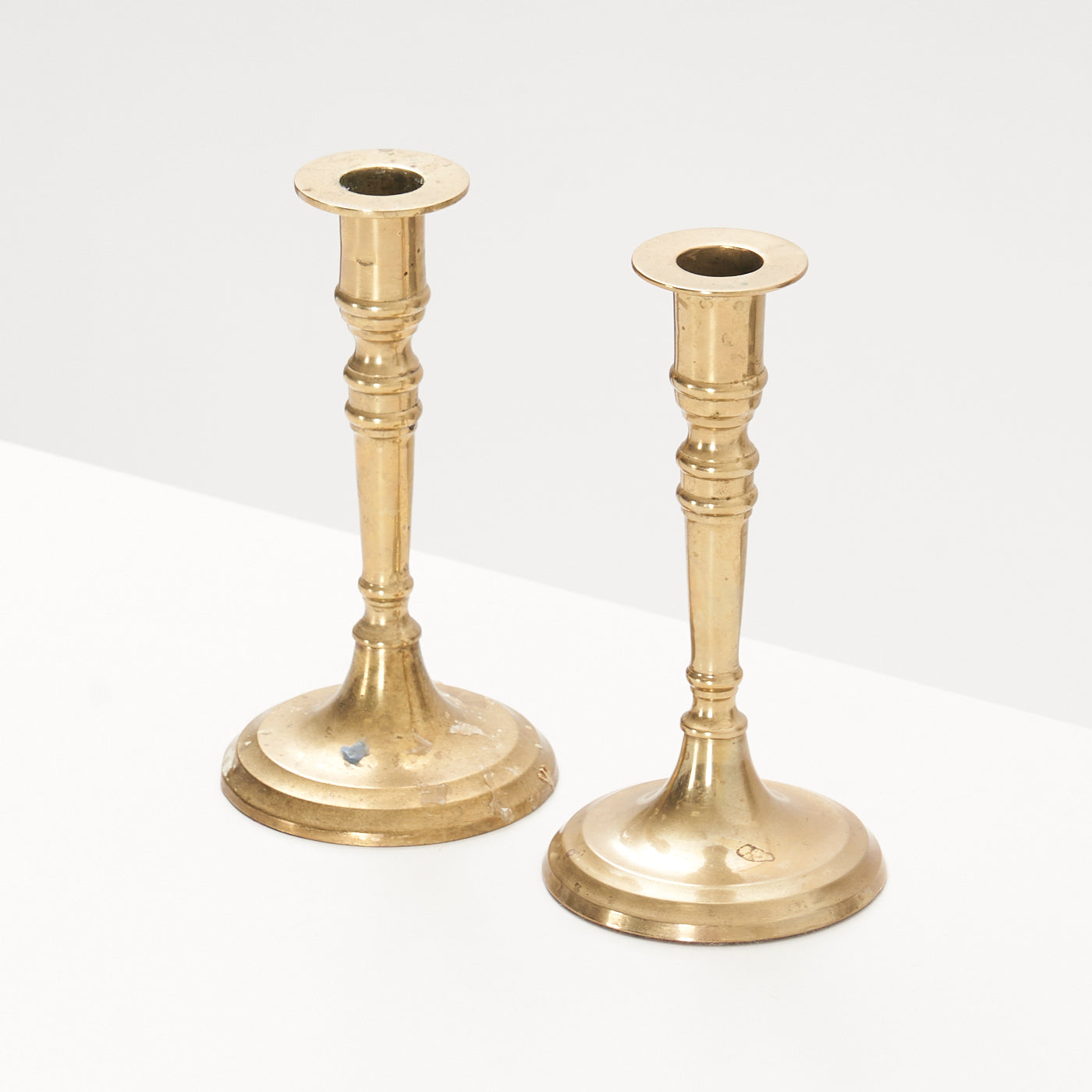 Pair of Brass Candlesticks