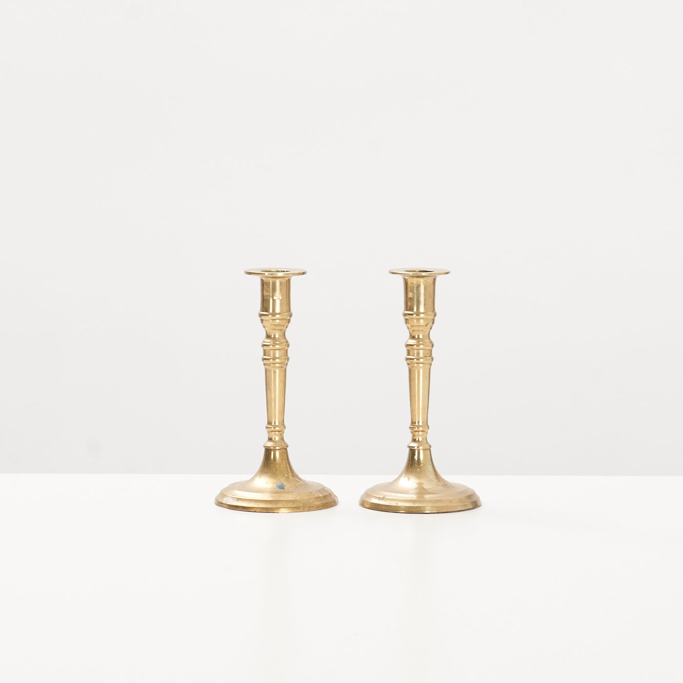 Pair of Brass Candlesticks