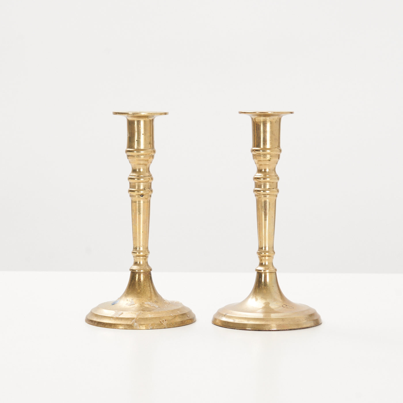 Pair of Brass Candlesticks
