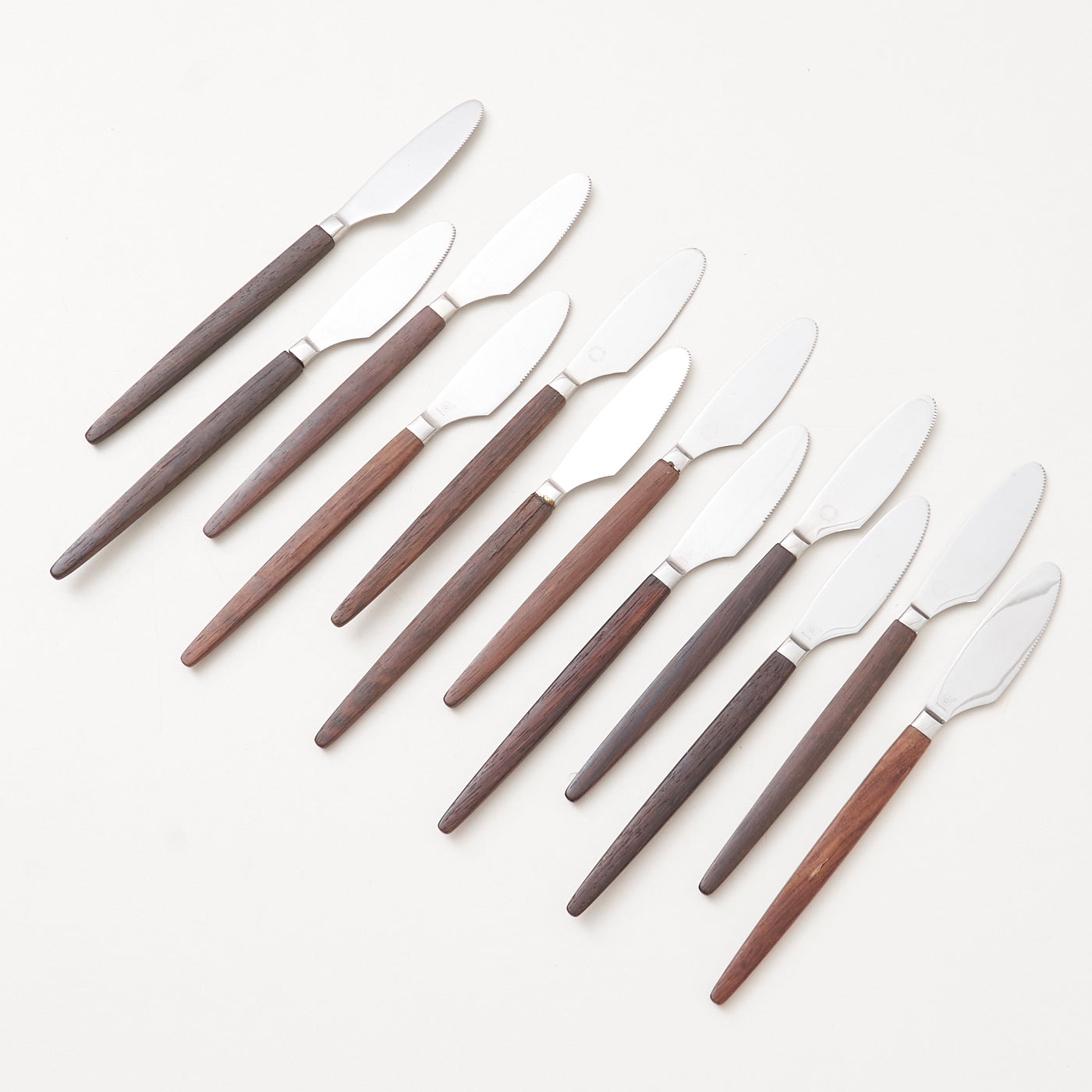 'Eton' Rosewood Flatware Set by Henning Nørgaard for Raadvad, Denmark