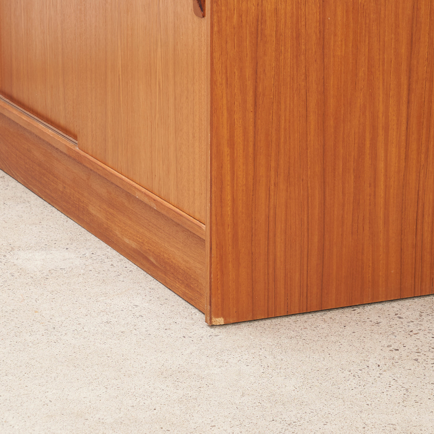 Teak Bookcase w/ Bar by Clausen & Son