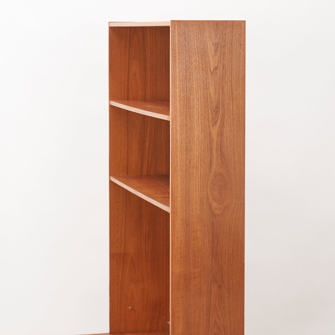 Teak Bookcase w/ Drawers by Clausen & Son