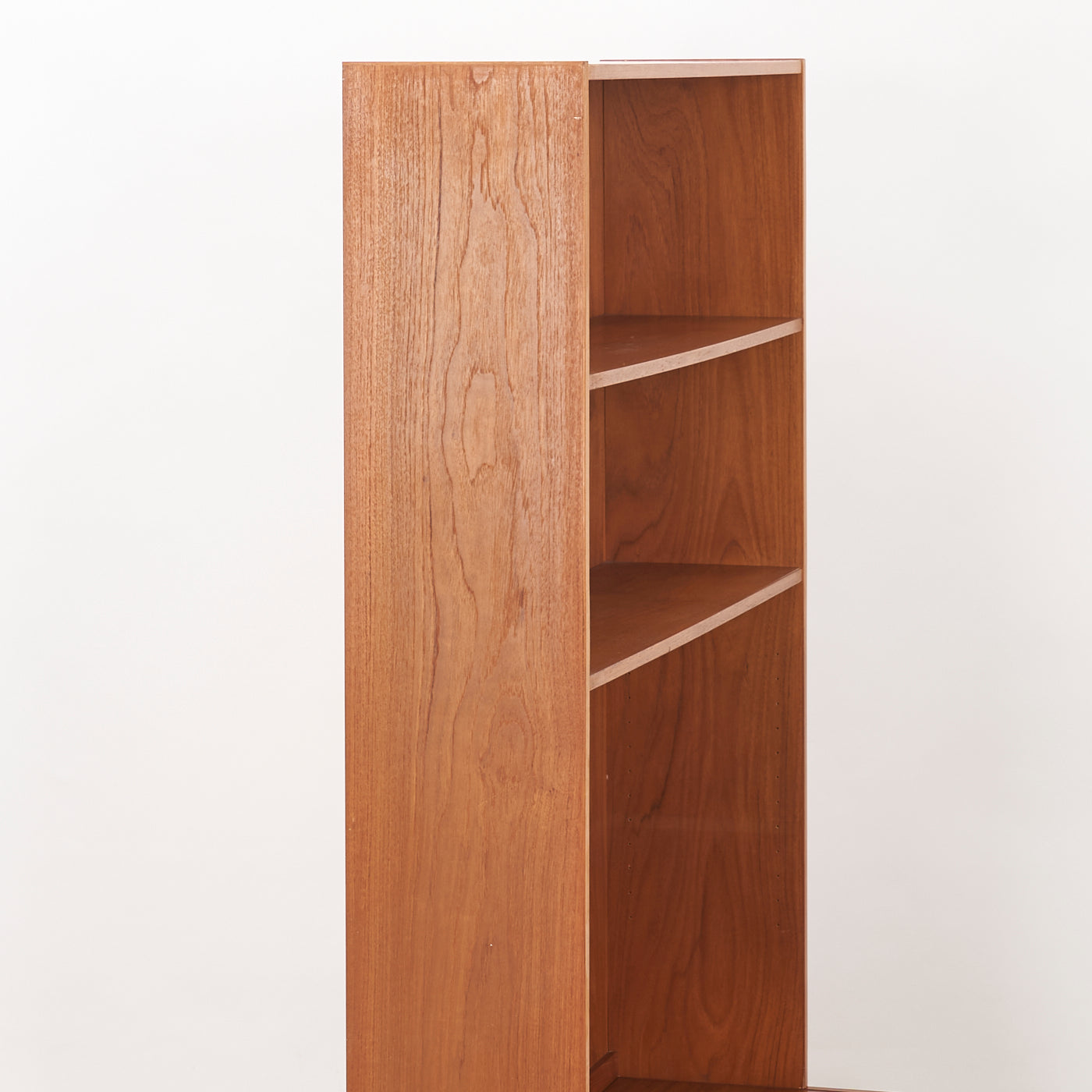 Teak Bookcase w/ Drawers by Clausen & Son