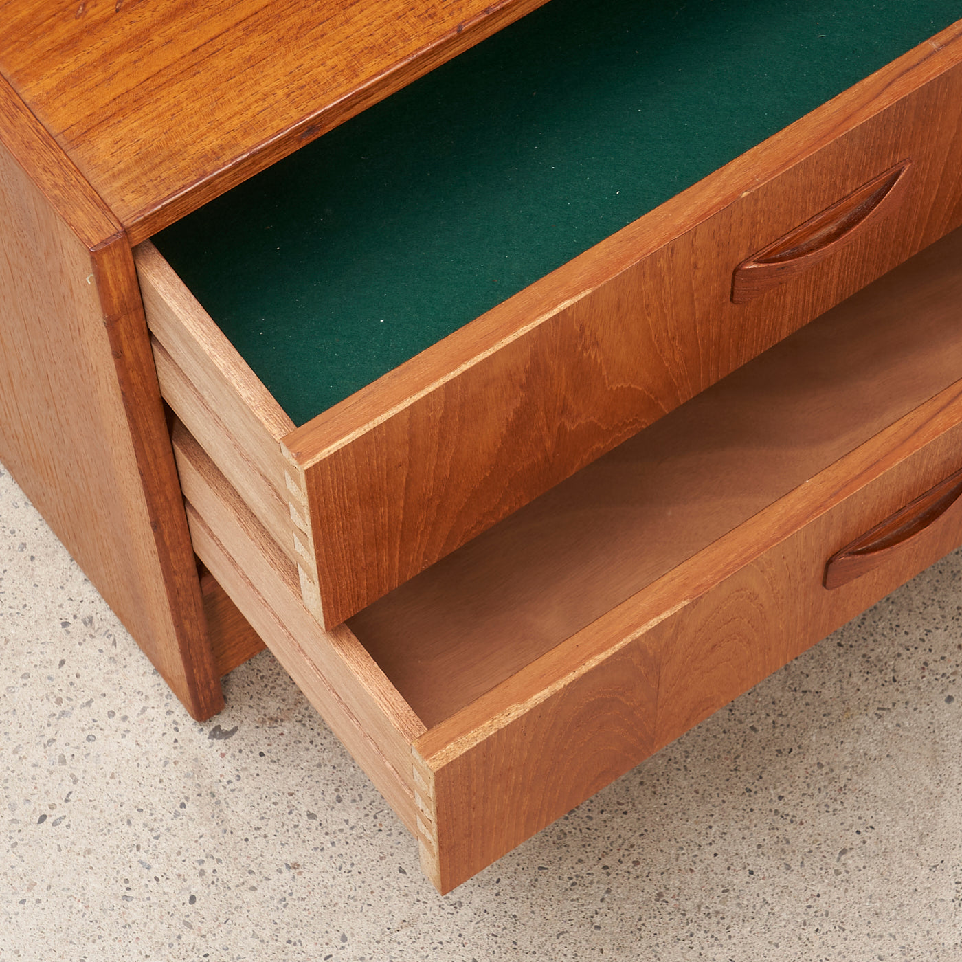 Teak Bookcase w/ Drawers by Clausen & Son