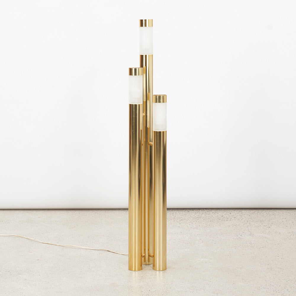 Brass Floor Lamp by Gustavo Martinez for Origina, Canada