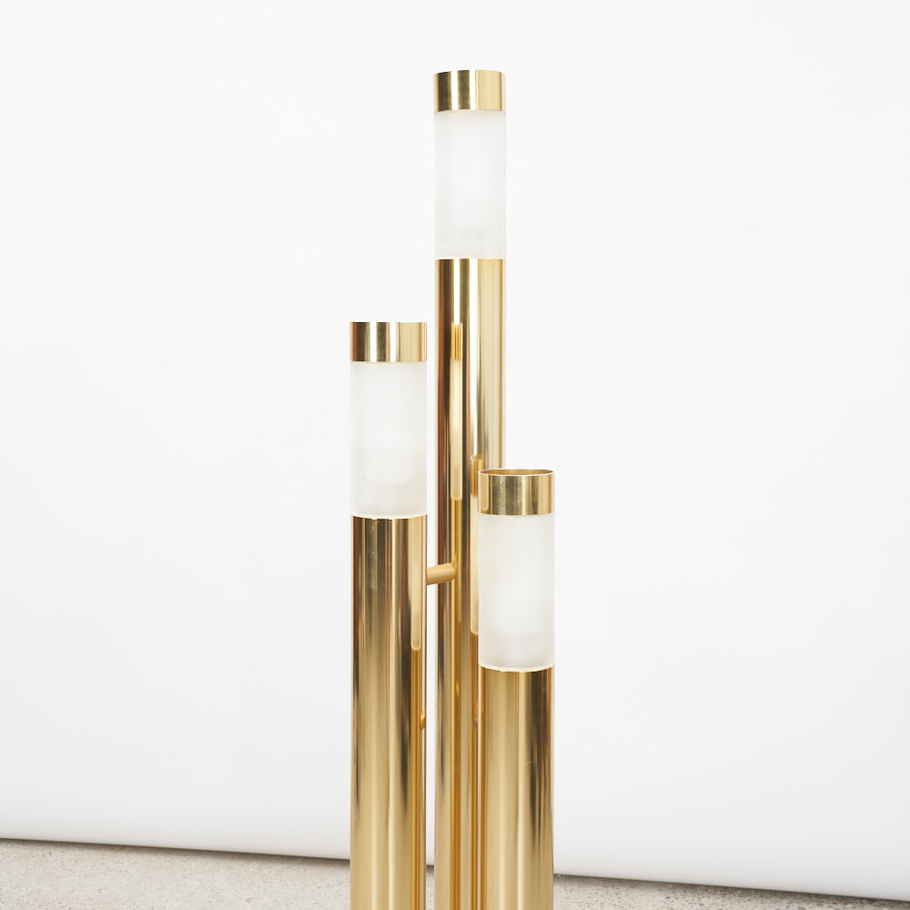 Brass Floor Lamp by Gustavo Martinez for Origina, Canada