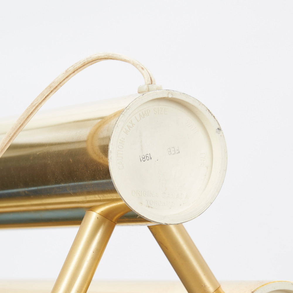 Brass Floor Lamp by Gustavo Martinez for Origina, Canada