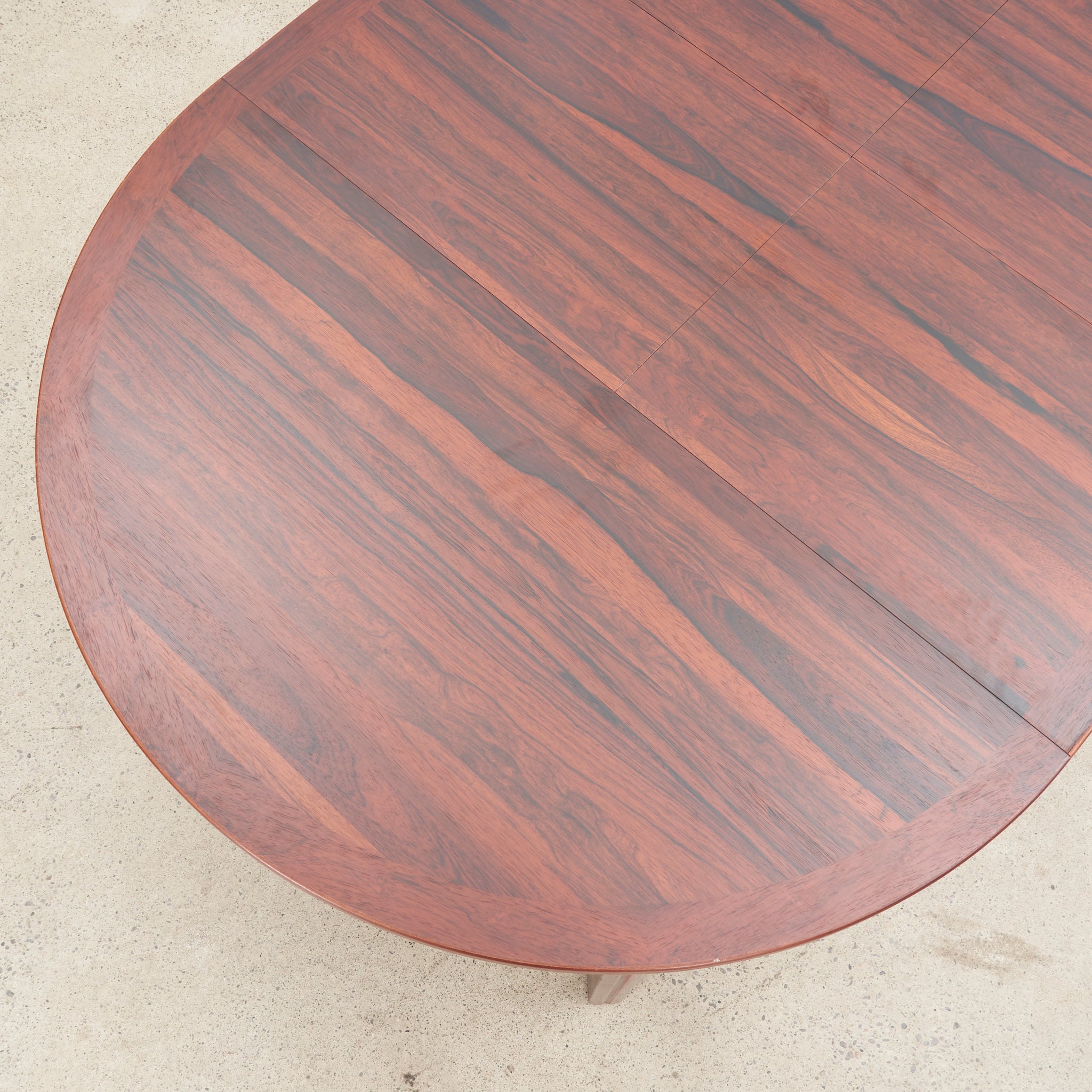 Round Rosewood Dining Table