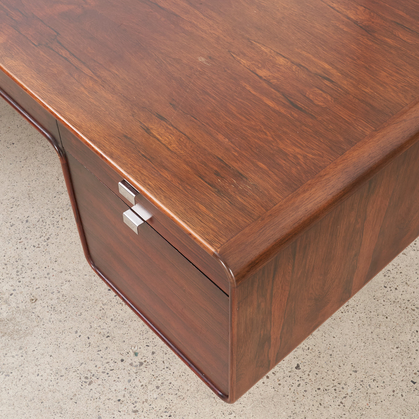 Rosewood Executive Desk by Leif Jacobsen