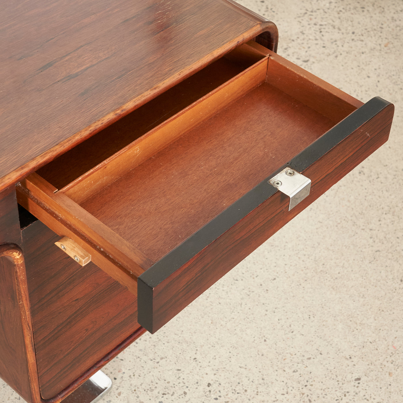 Rosewood Executive Desk by Leif Jacobsen