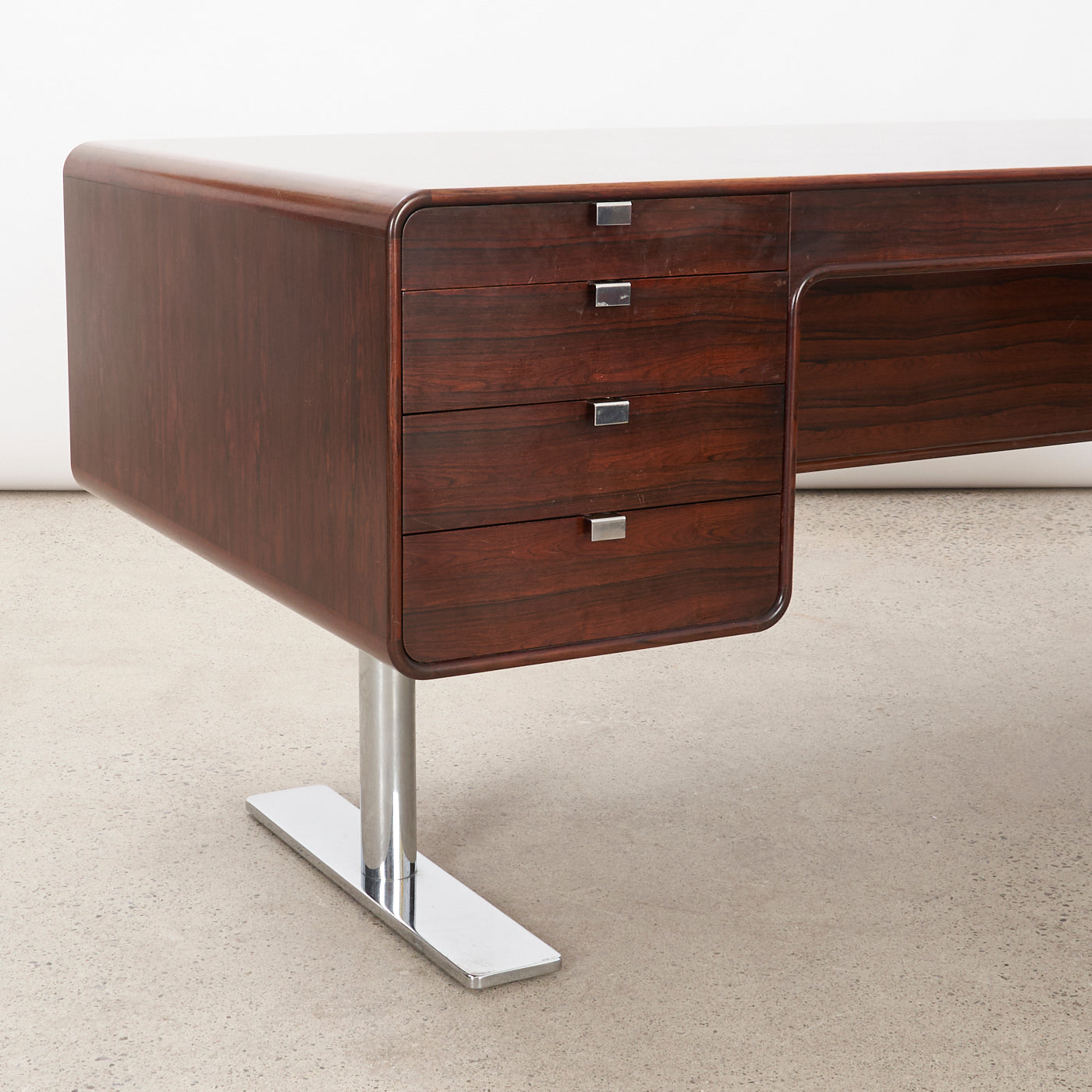 Rosewood Executive Desk by Leif Jacobsen