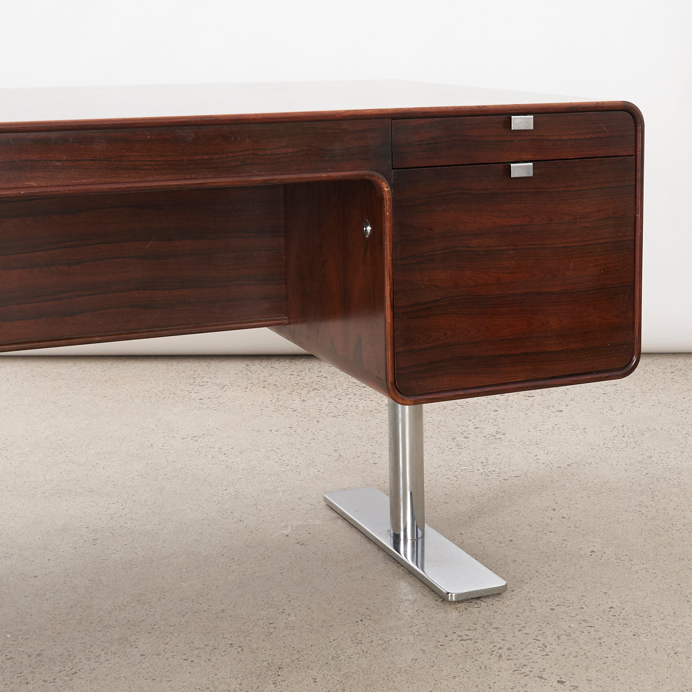 Rosewood Executive Desk by Leif Jacobsen