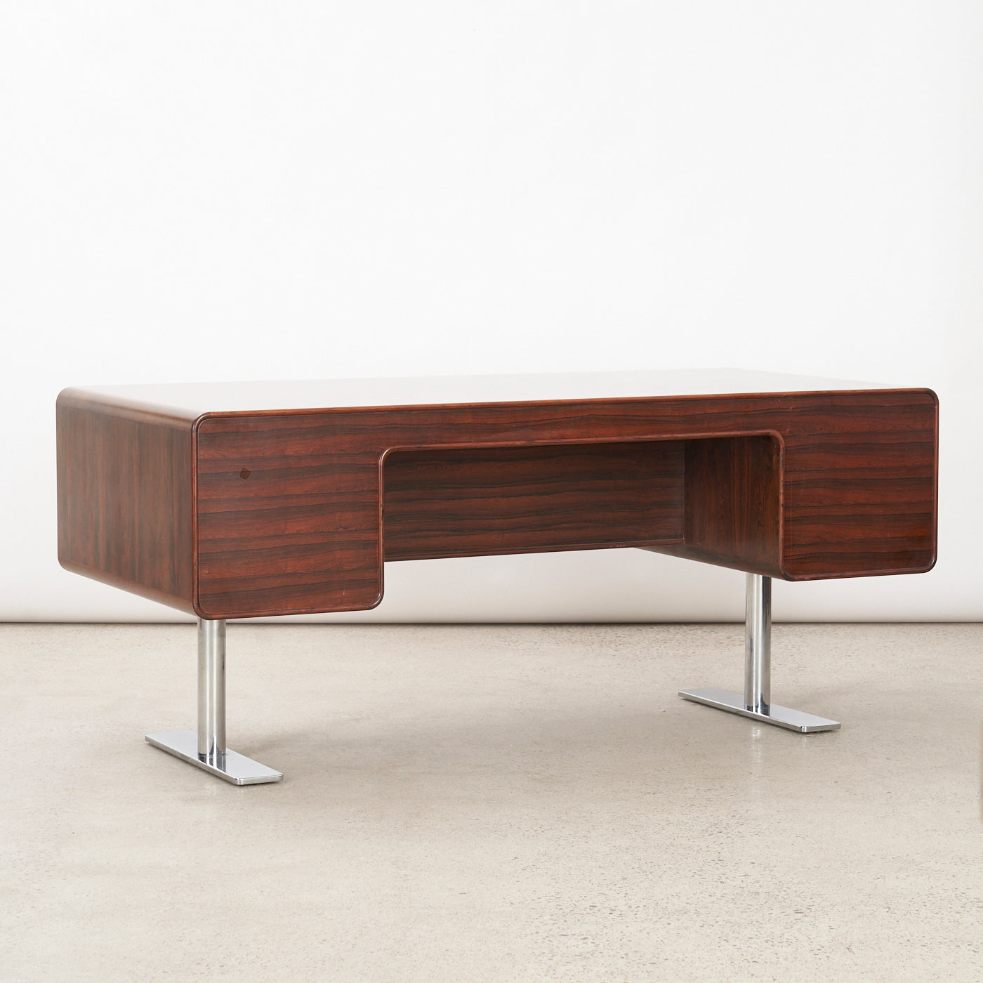 Rosewood Executive Desk by Leif Jacobsen