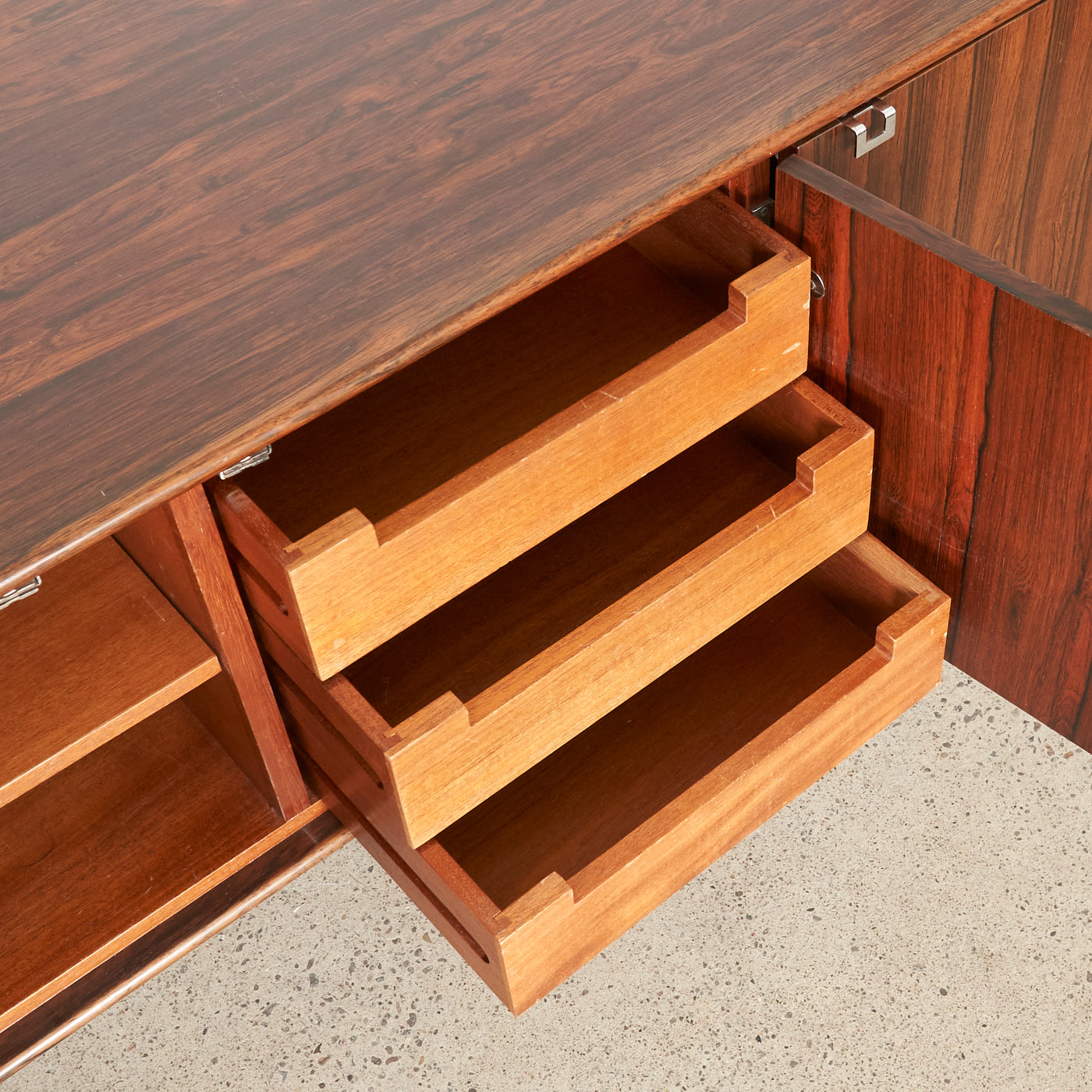 Rosewood Sideboard by Leif Jacobsen