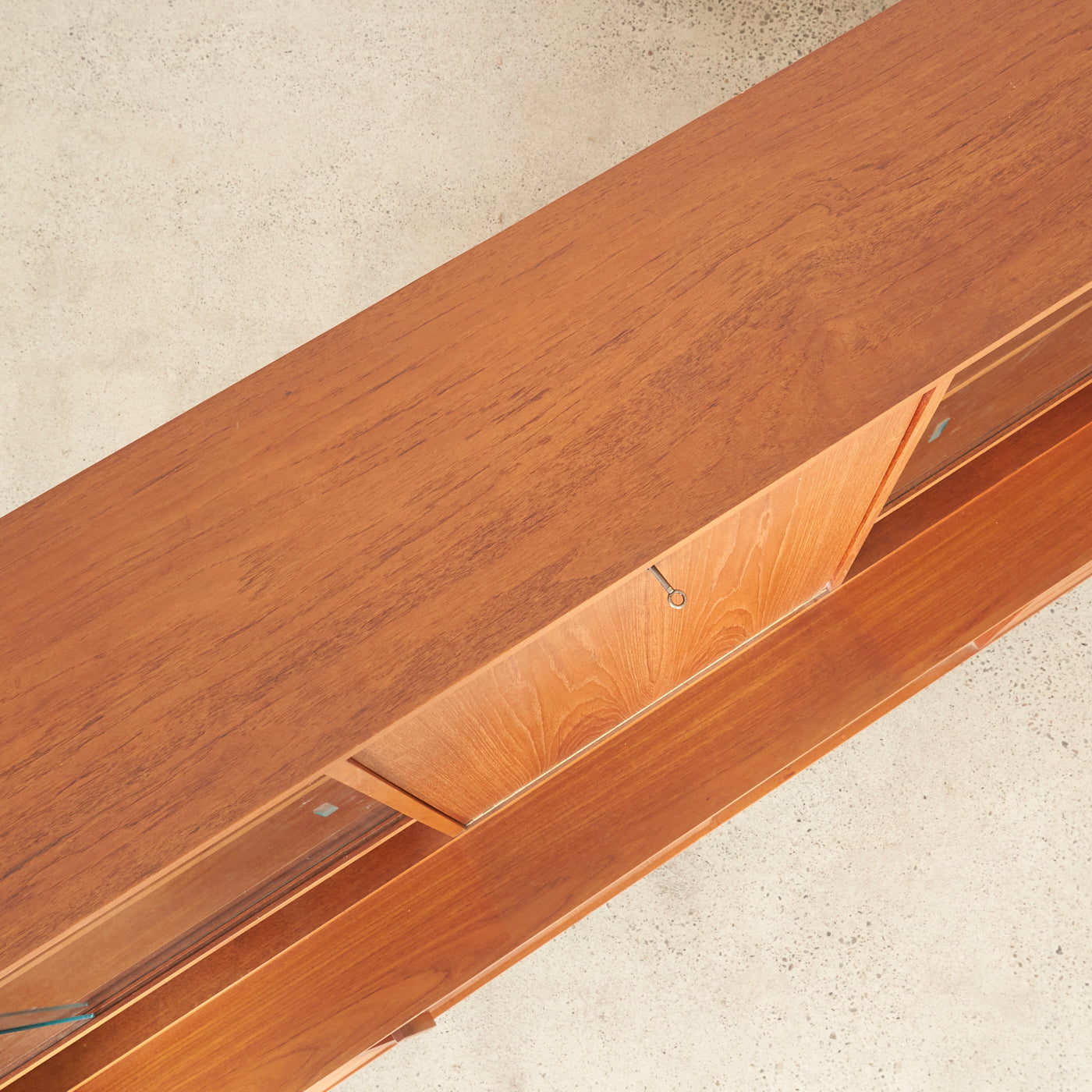 Teak Highboard