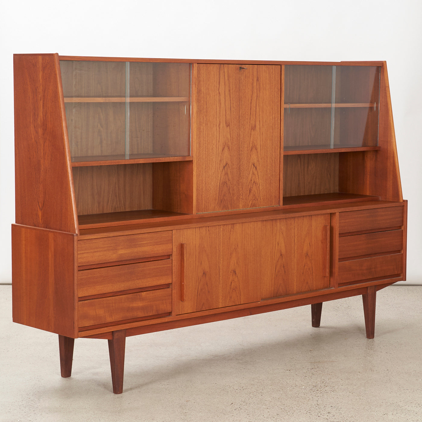 Teak Highboard