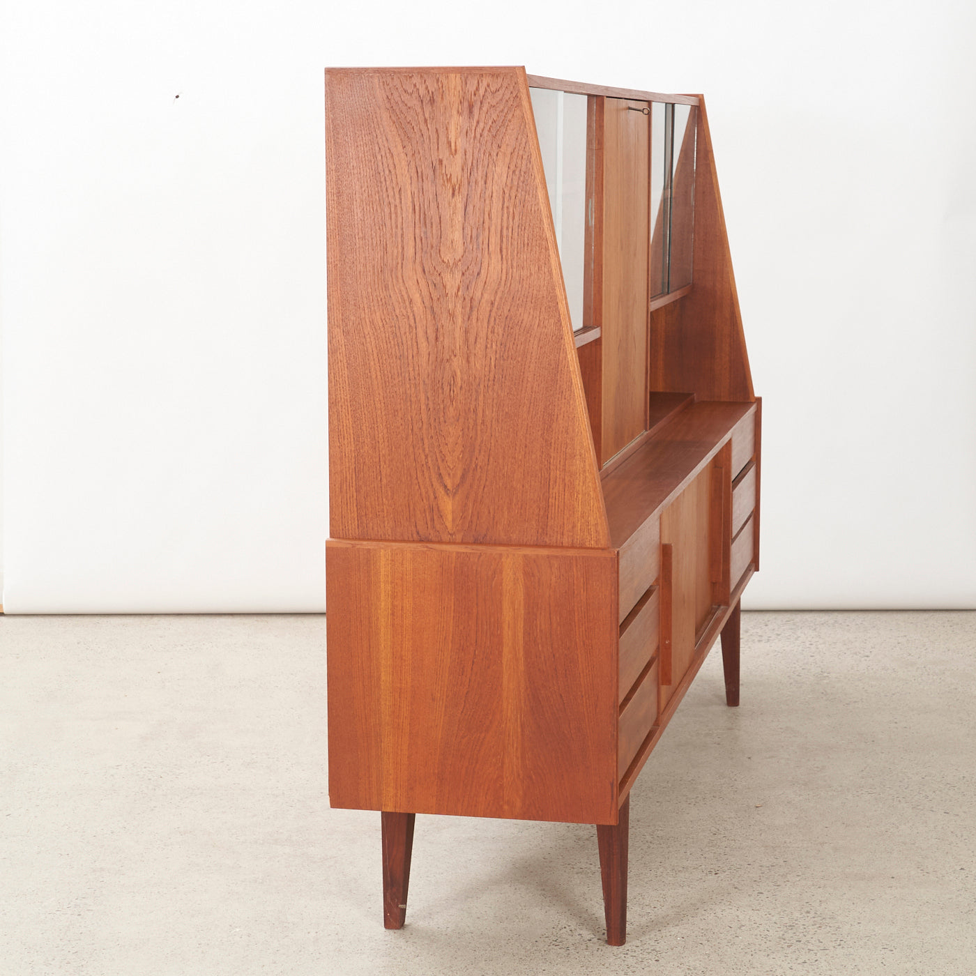 Teak Highboard
