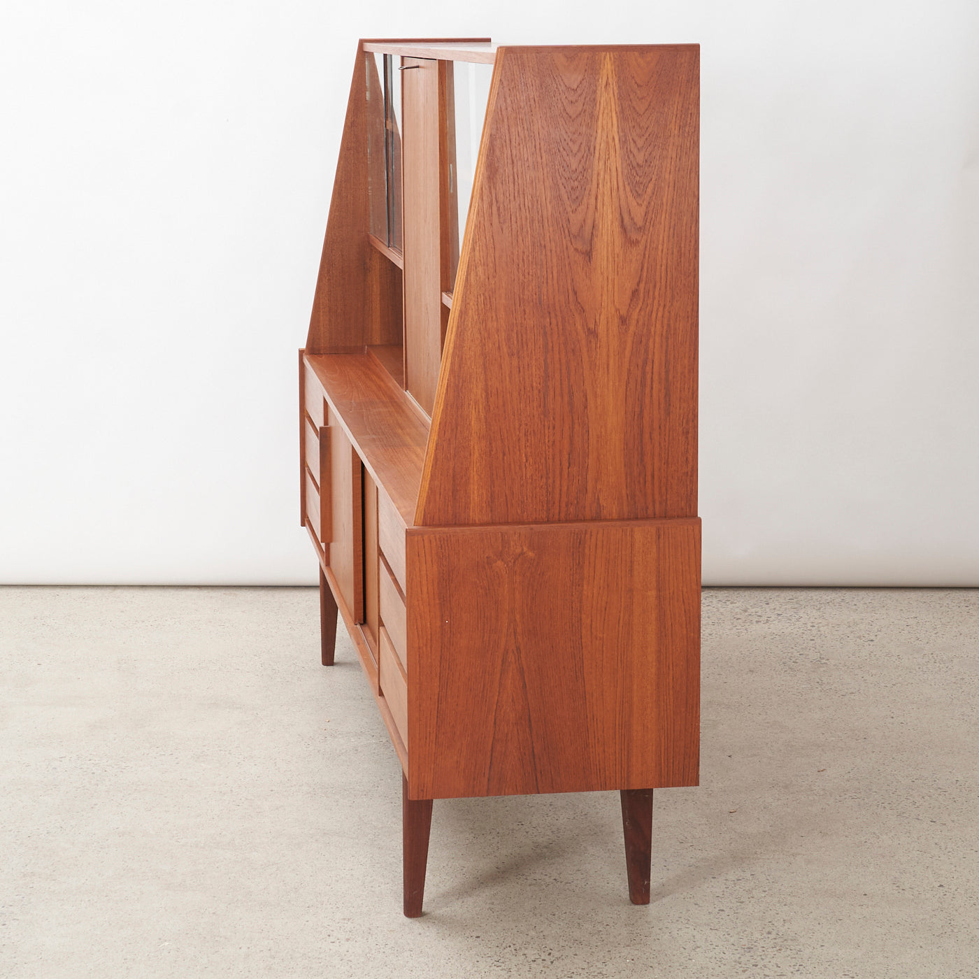 Teak Highboard