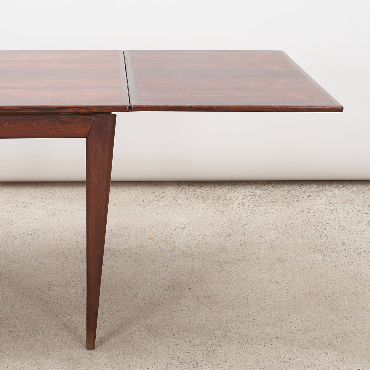 Rosewood 'Model 254' Draw Leaf Dining Table by Niels O. Møller for J. L. Møller, Denmark