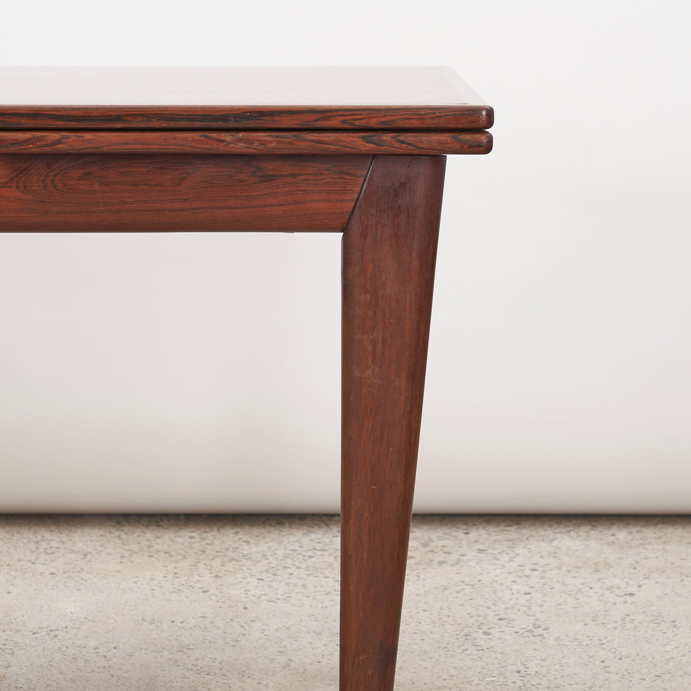 Rosewood 'Model 254' Draw Leaf Dining Table by Niels O. Møller for J. L. Møller, Denmark