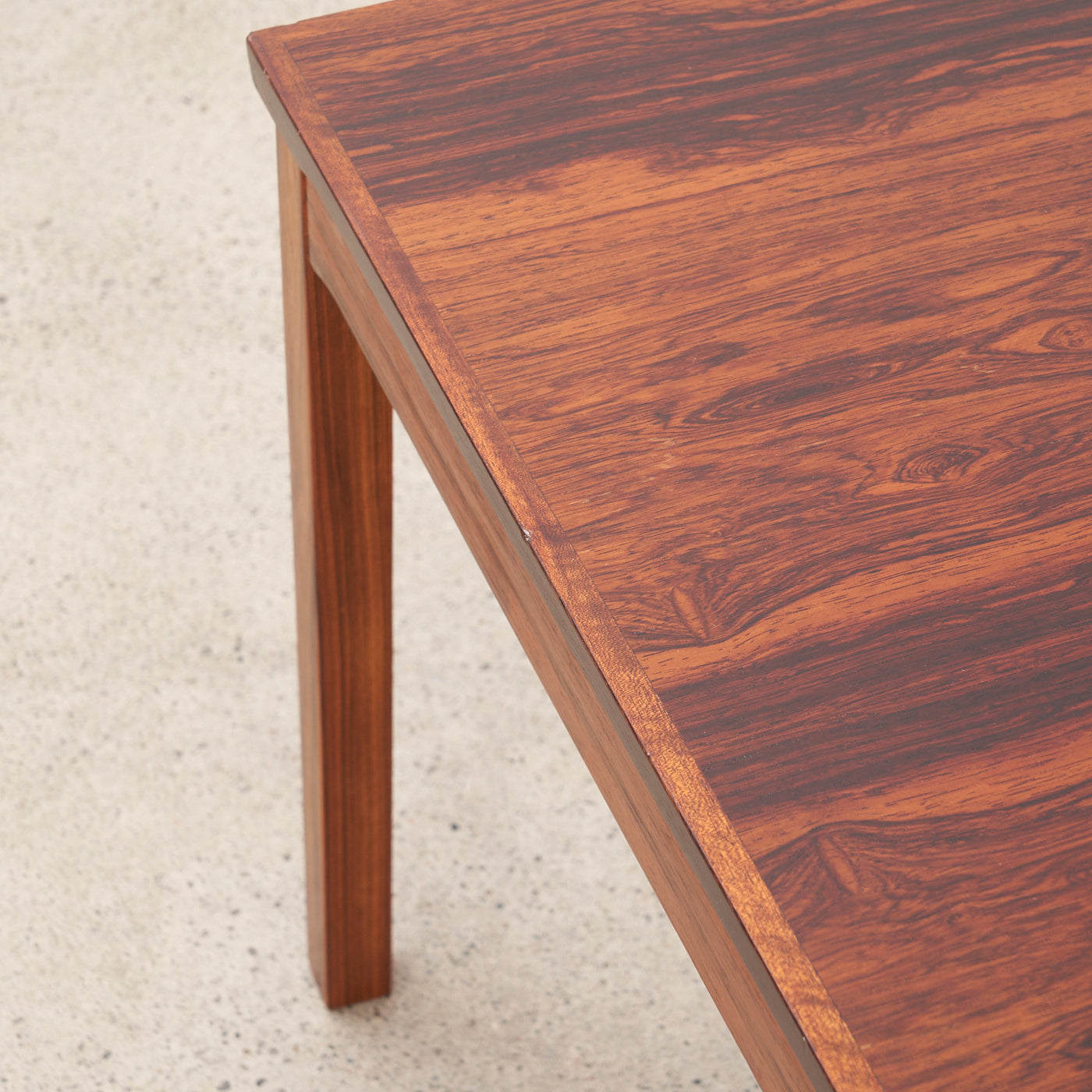 Square Rosewood Coffee Table by Bruksbo, Norway
