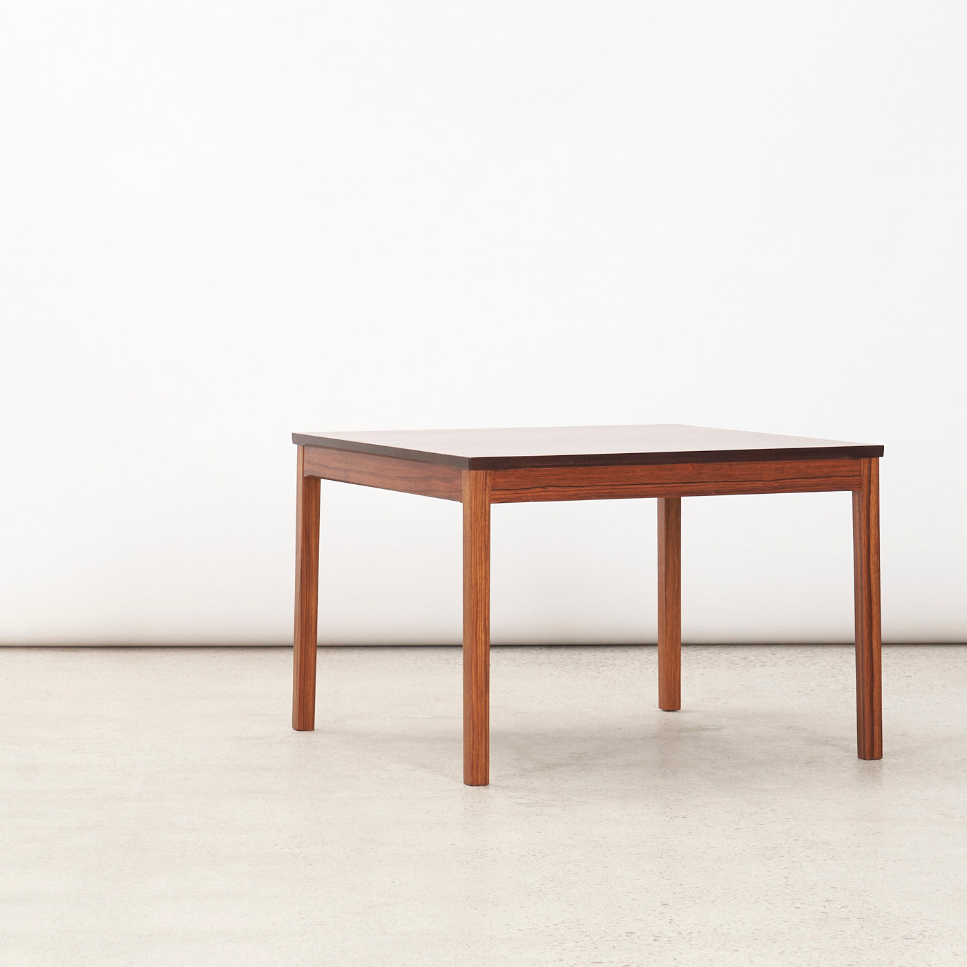 Square Rosewood Coffee Table by Bruksbo, Norway