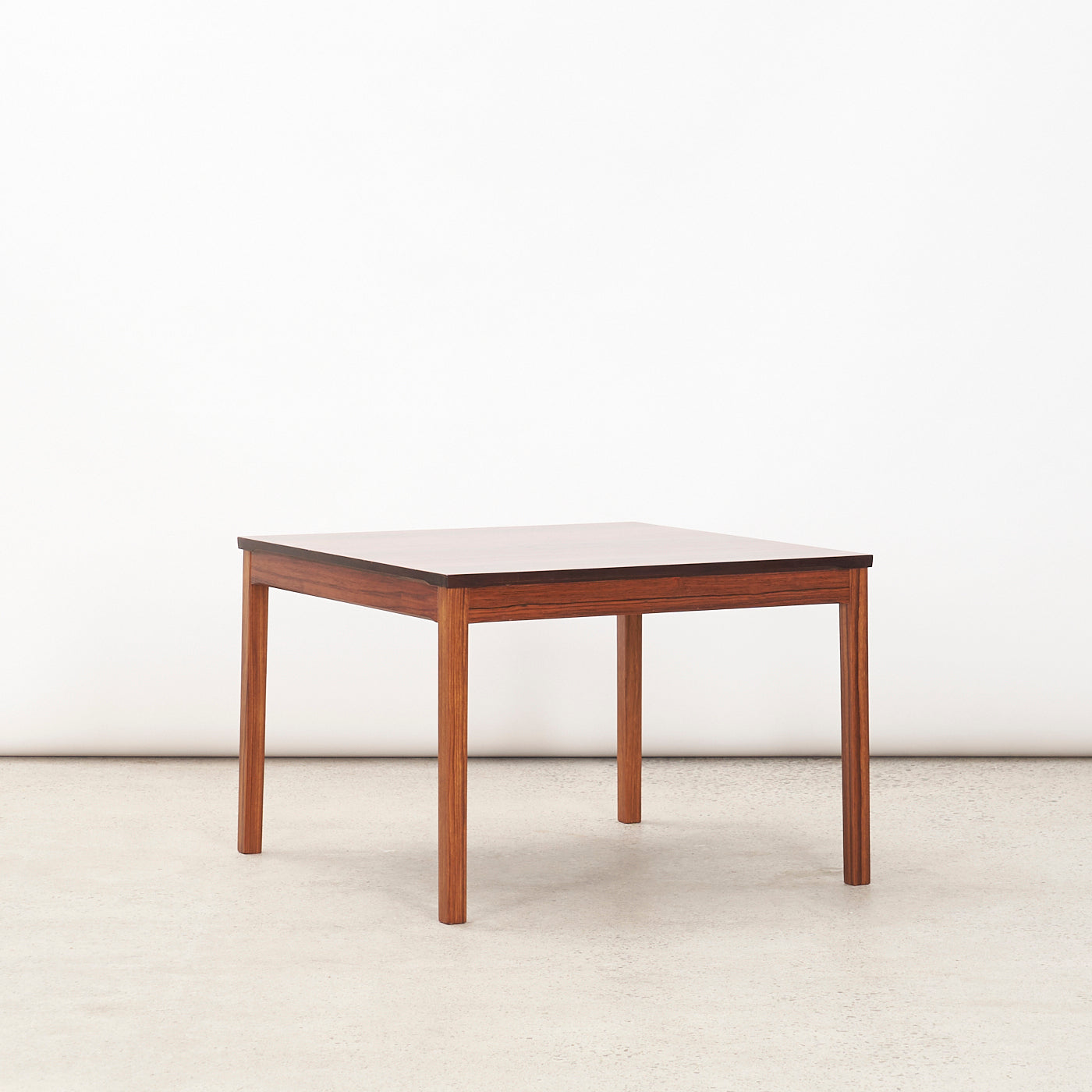 Square Rosewood Coffee Table by Bruksbo, Norway