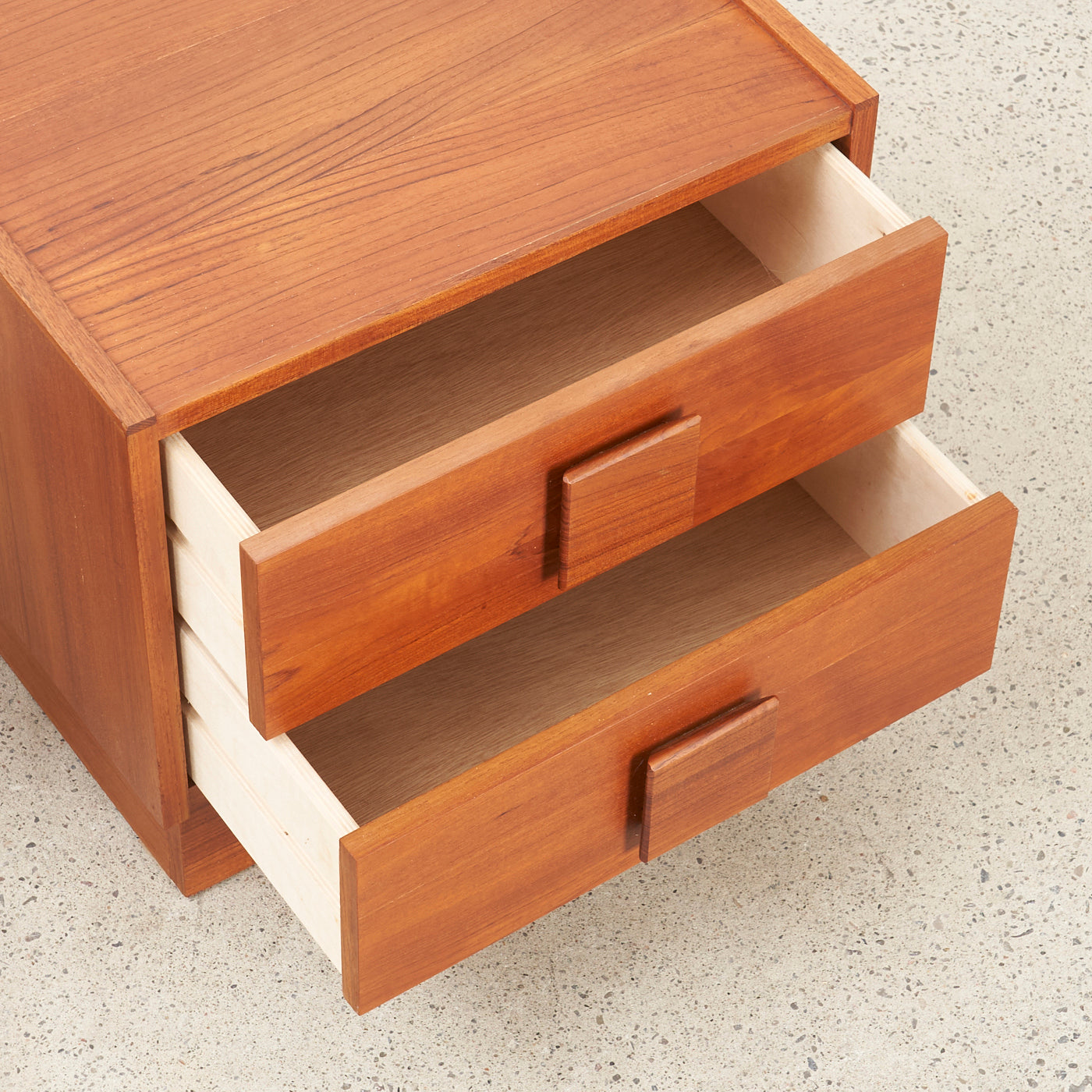 Pair of Teak Night Stands