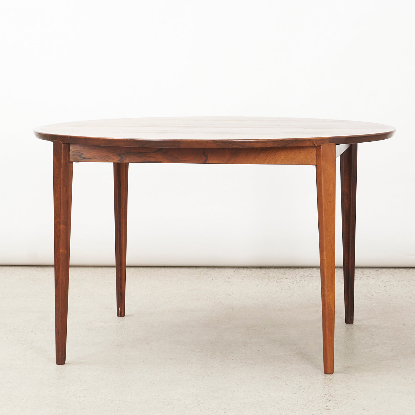 Rosewood Dining Table by Henry Rosengren Hansen, Denmark