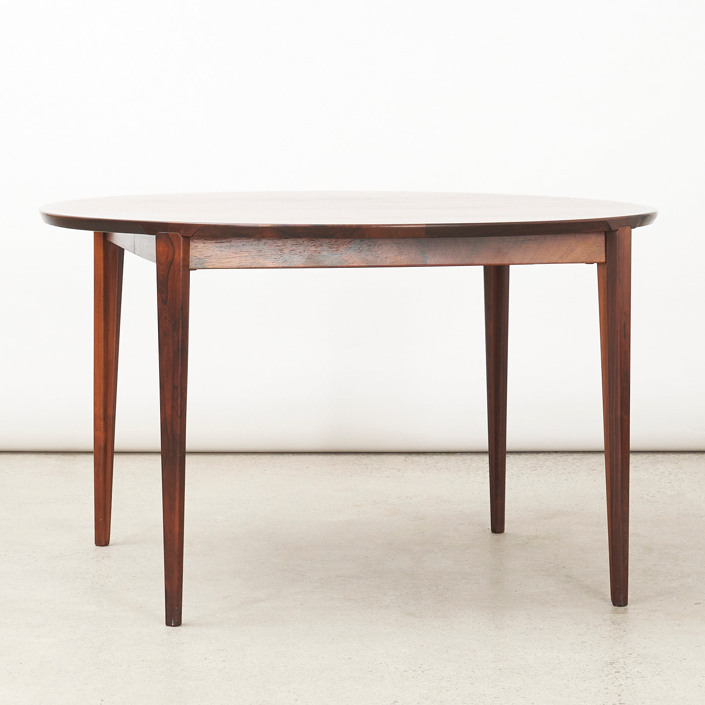Rosewood Dining Table by Henry Rosengren Hansen, Denmark