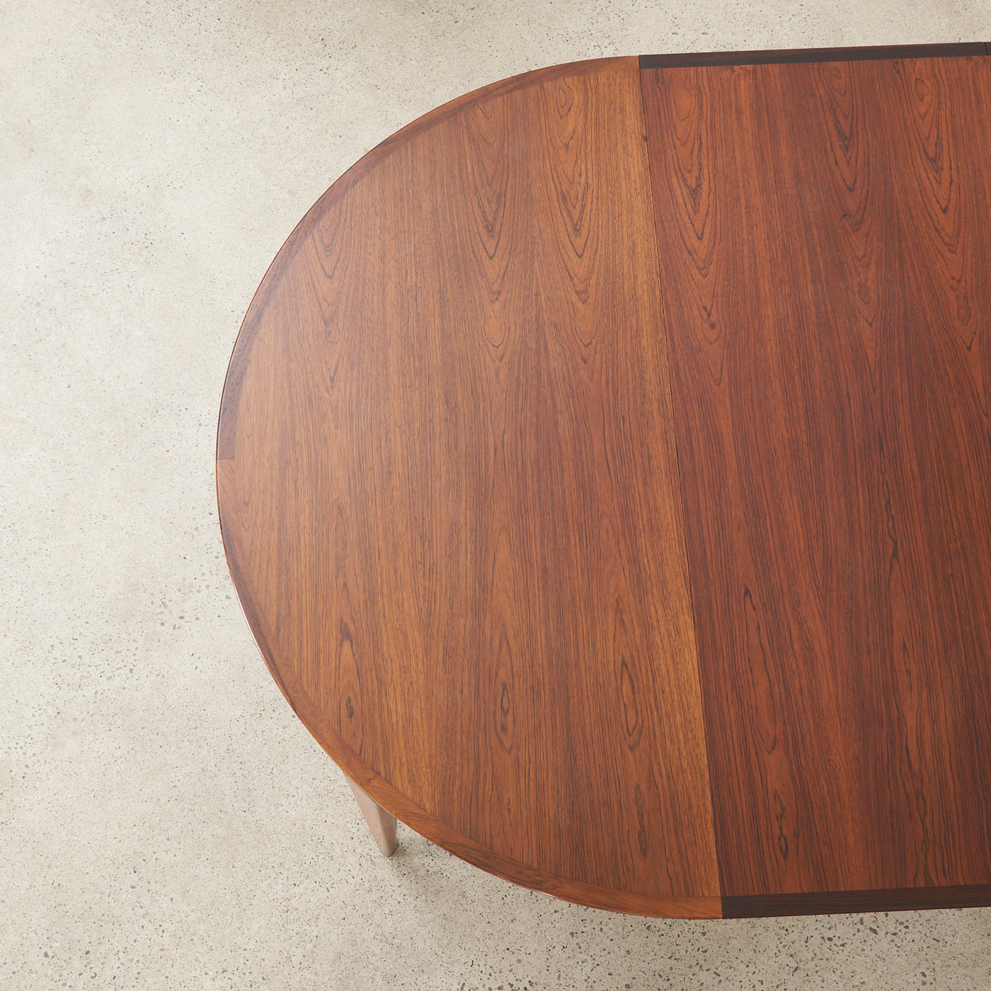 Rosewood Dining Table by Henry Rosengren Hansen, Denmark
