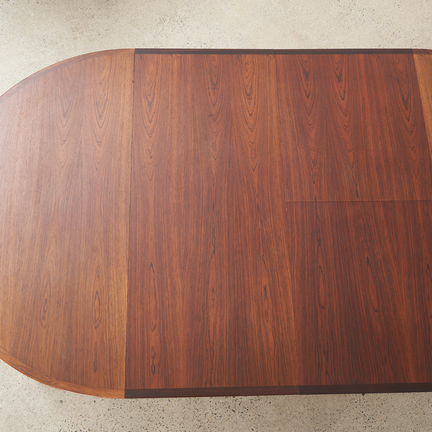 Rosewood Dining Table by Henry Rosengren Hansen, Denmark