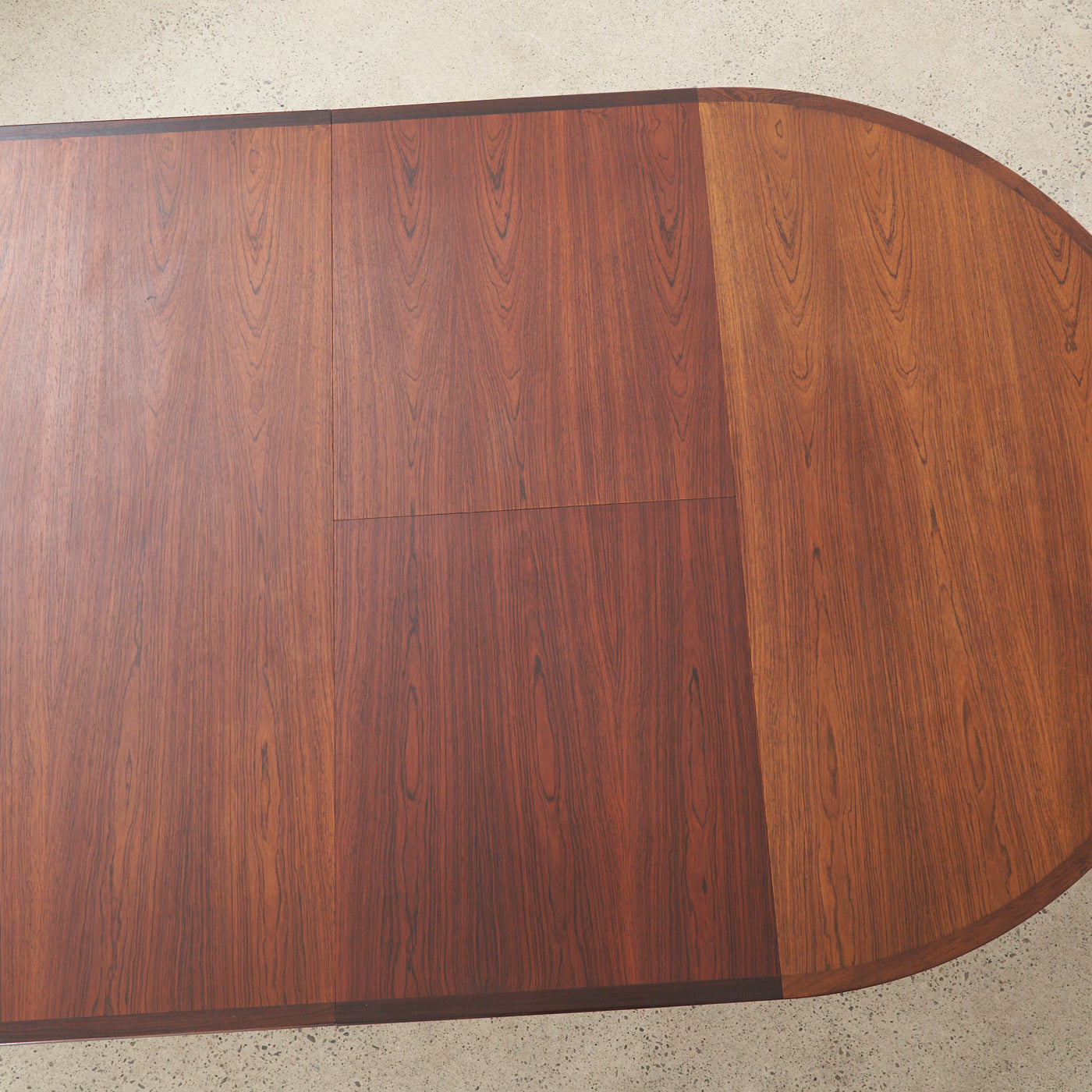 Rosewood Dining Table by Henry Rosengren Hansen, Denmark